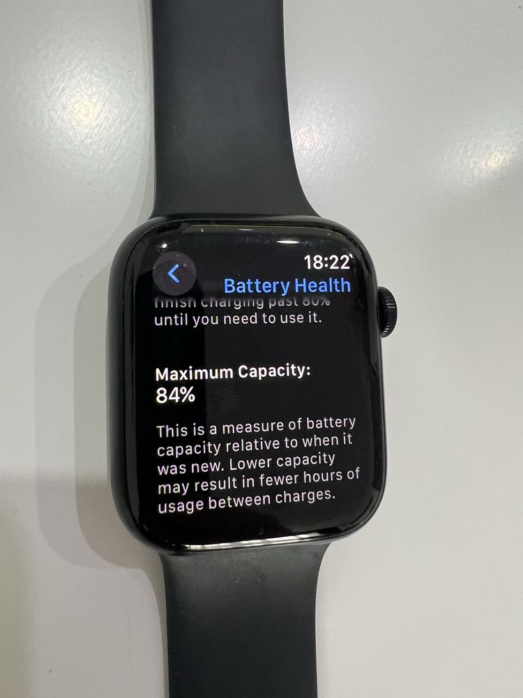 Apple Watch 7, 45 mm, midnight