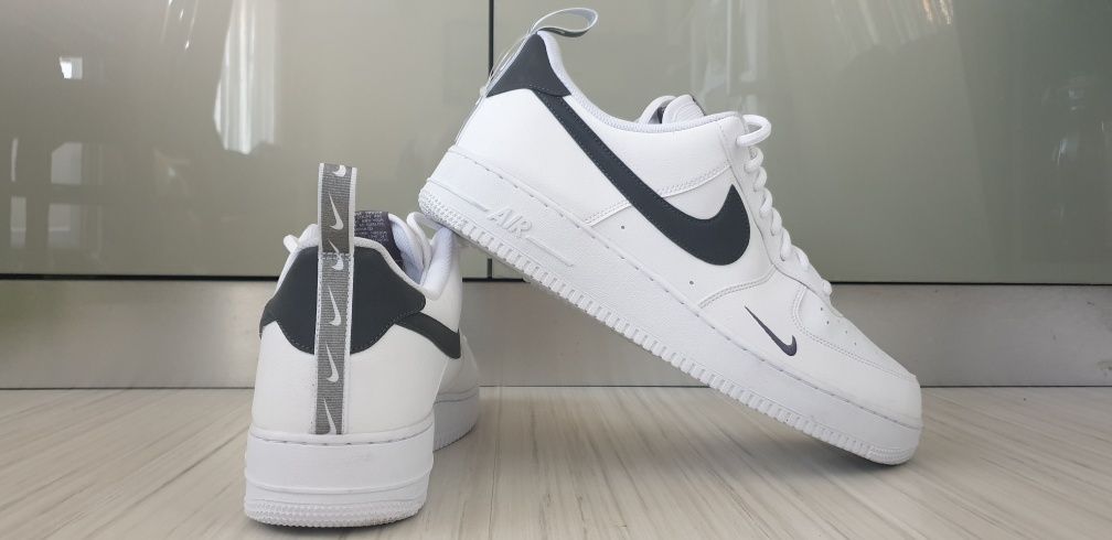 Nike Air Force 1 Low White Metal UK 13 US 14  48.5/32см НОВО! ОРИГИНАЛ