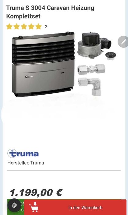 Truma S3004 si Truma S3002  , prima noua si a doua impecabila, import