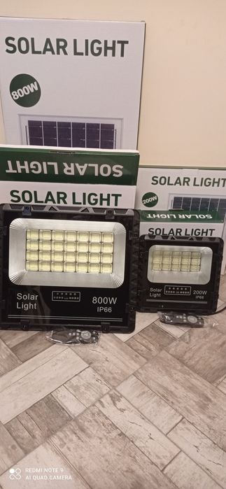 Соларен прожектор 200/400/800W