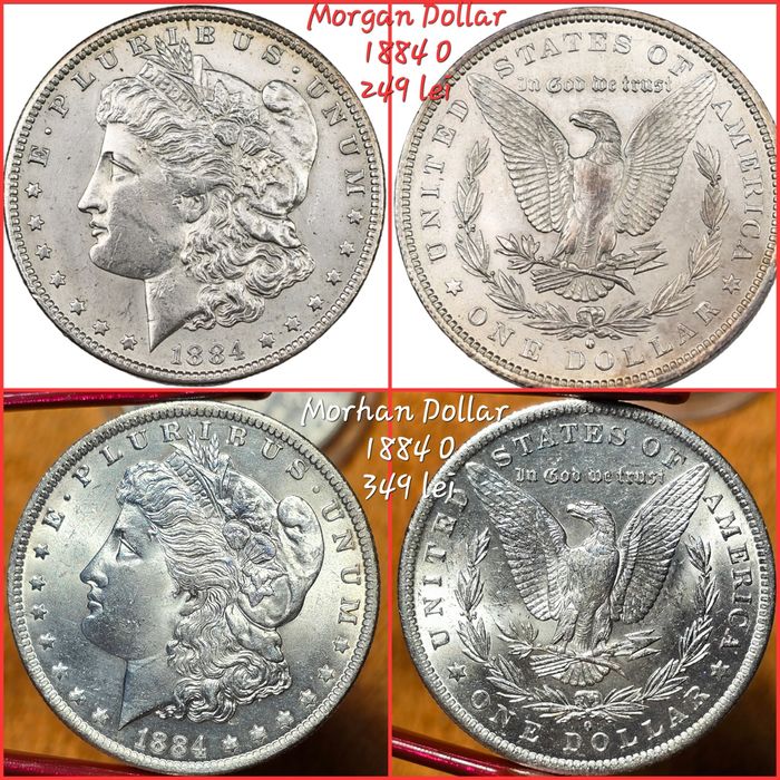 SUA Vechi Morgan Peace Dollar monede argint 90%