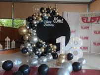 Arcada baloane 18 ani Decor baloane majorat Photocorner aniversare