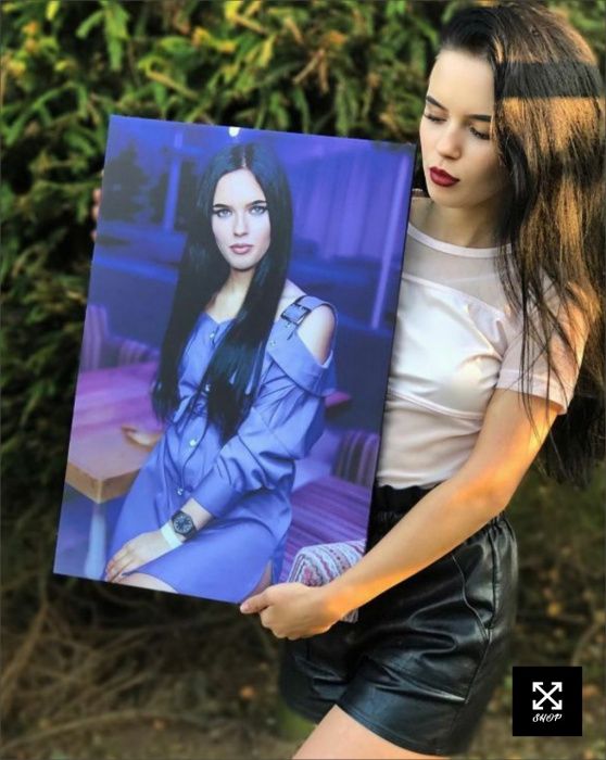 Картины, портреты на холсте, рамки, подарки по фото