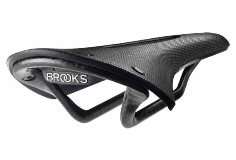 Седло Brooks C13 Cambium All Weather Carved, черное, ширина 145 мм