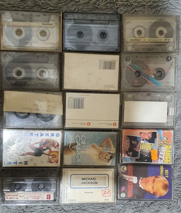 Casete audio 15 buc