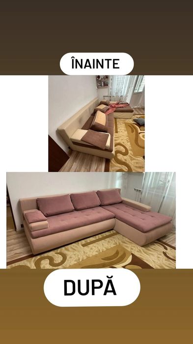 Retapițare canapele ,colțare ,paturi,scaune etc
