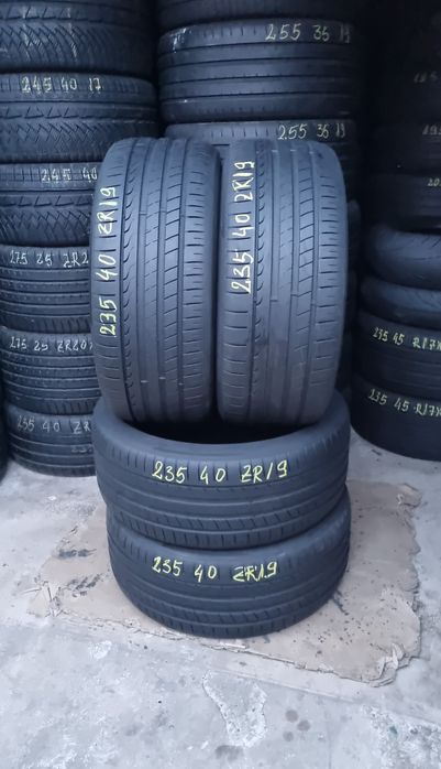 4 Anvelope Vară Tristar 235 40 ZR19 Stare Perfectă
