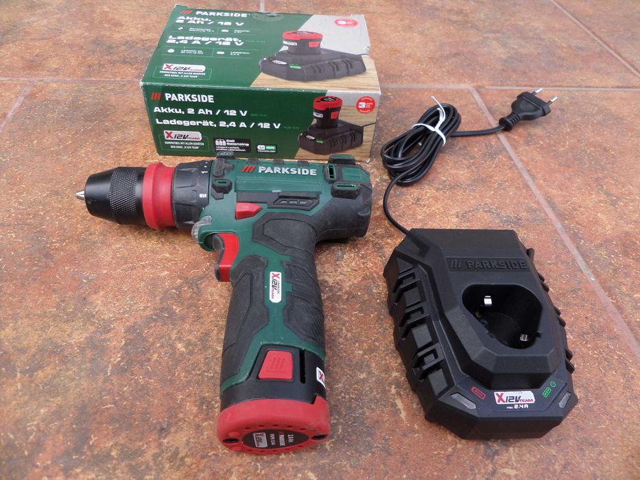 Autofiletanta gaurit insurubat Parkside incarcator,acumulator noi