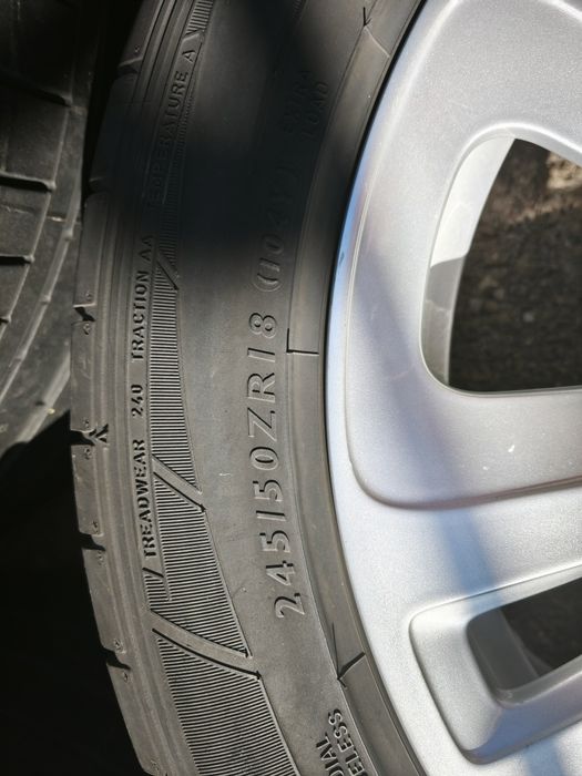 245/50/18" 4бр Dunlop sport gt, dot2219,7mm