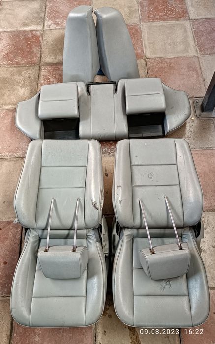 автомобильные кресла экокожа цешка 1994 W202