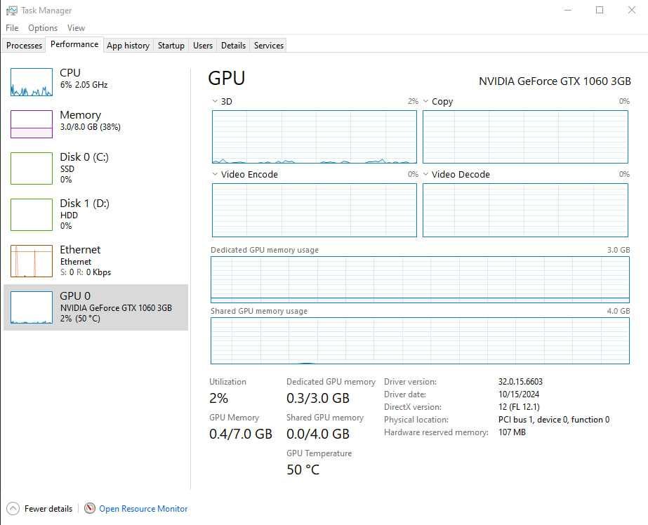 Настолен компютър Intel i5-3470 NVIDIA GeForce GTX 1060 3GB SSD+HDD