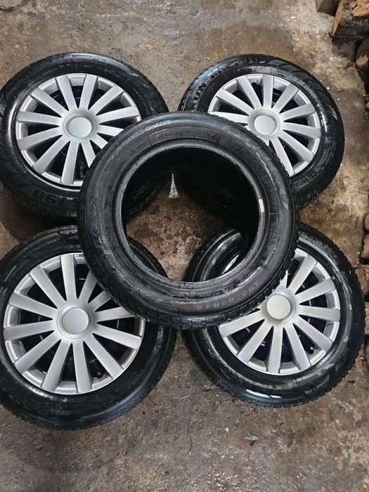 Vând 4 roti iarnă+un cauciuc de rezerva