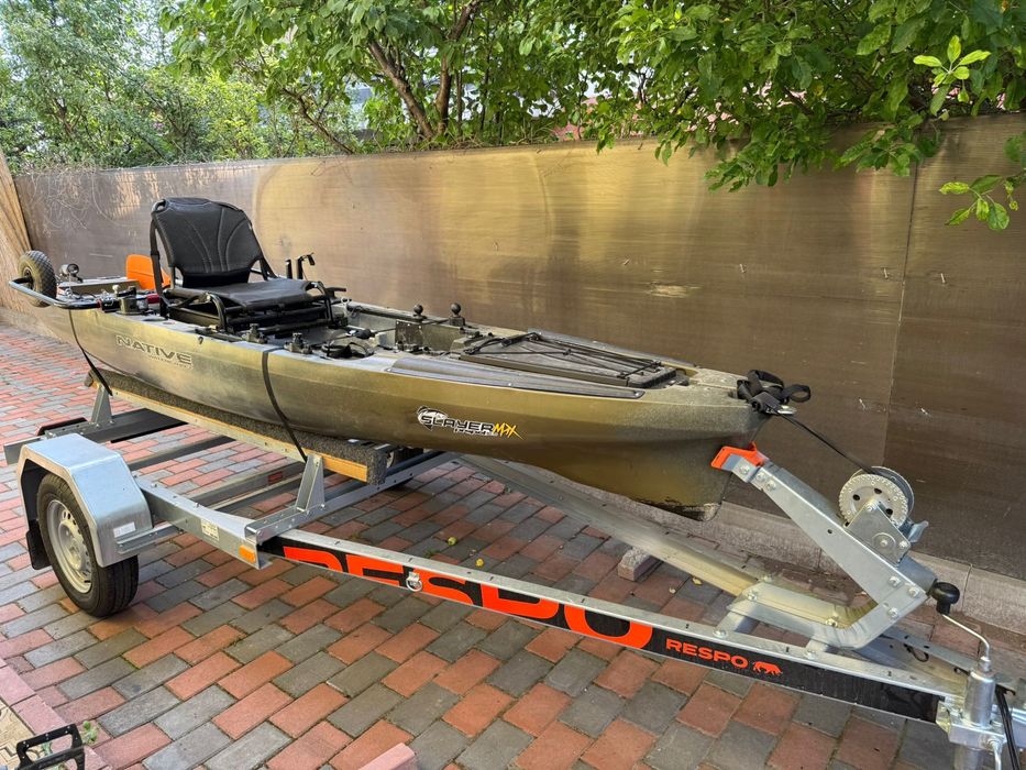 Native watercraft Slayer max 12,5 an 2024, peridoc , livescope