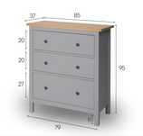 Комод Ikea новый в коробке, серый