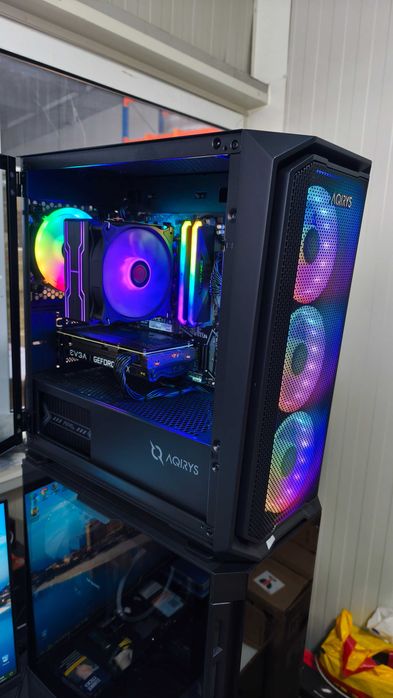 НОВ Гейм компютър  8/16-Ядрен Ryzen 7 12Gb Видеокарта 16Gb RAM SSD 1Tb