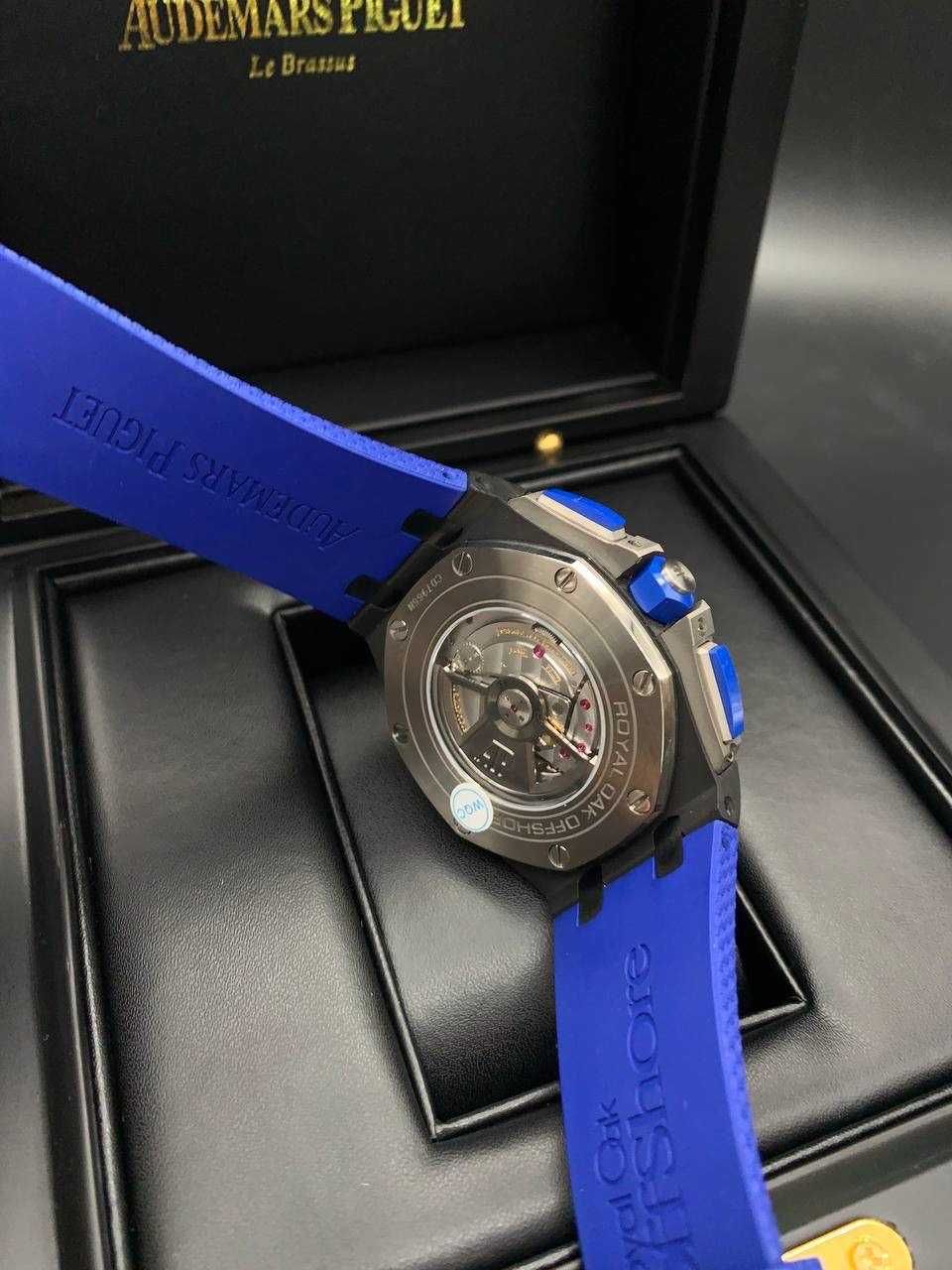 audemars piguet royal oak offshore / черно синьо