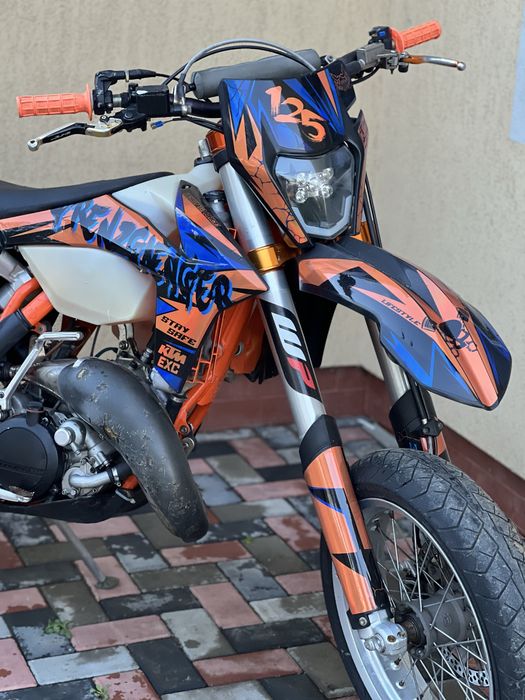 Ktm exc 125 six days 2013 a1 schimb (yzf r125 ,cbr supermoto)