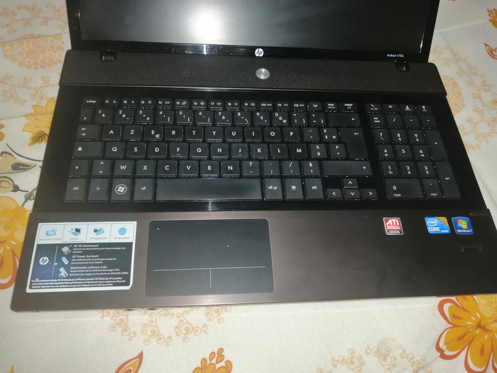 Vând laptop HP ProBook 4720s