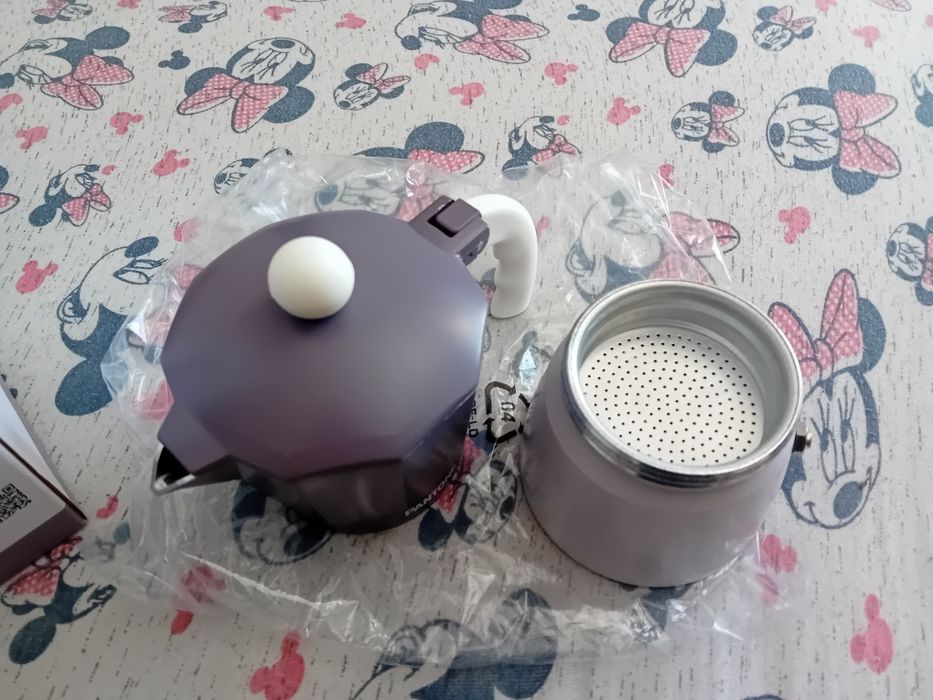 ₩ espressor cafea pentru aragaz nouă 3 cesti marca pantone