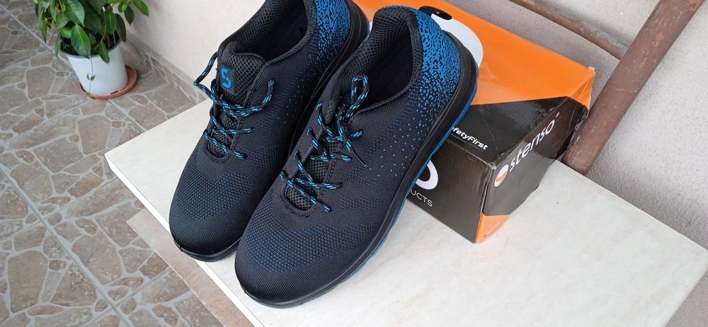 Чисто нови Работни обувки STENSO RACE LOW BLUE - 45 номер