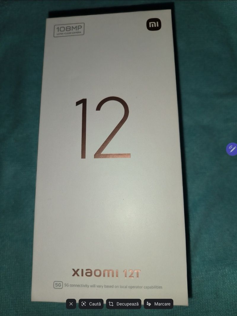 Xiaomi 12T ,blue 8/128gb noua00min, Garantie, Preț Fix