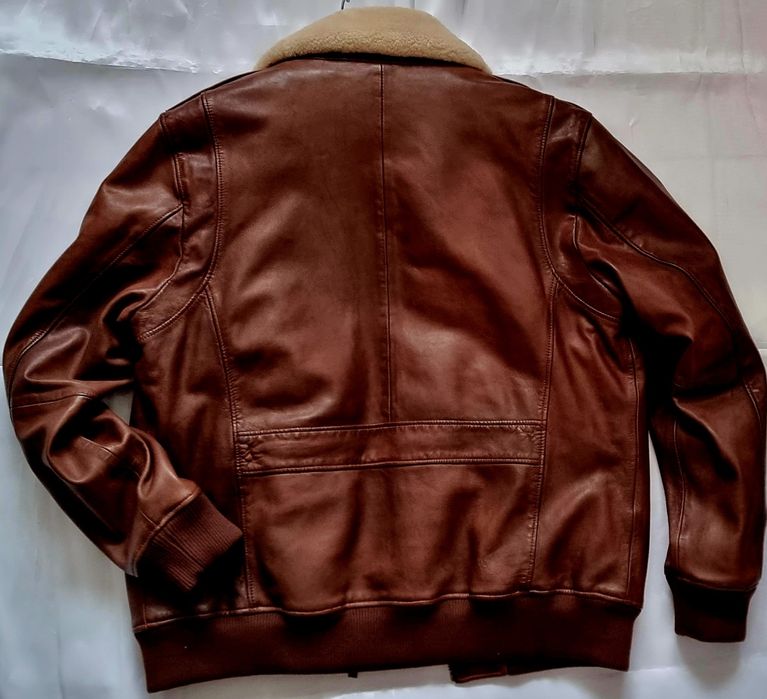 Geaca de piele mărimea XXL