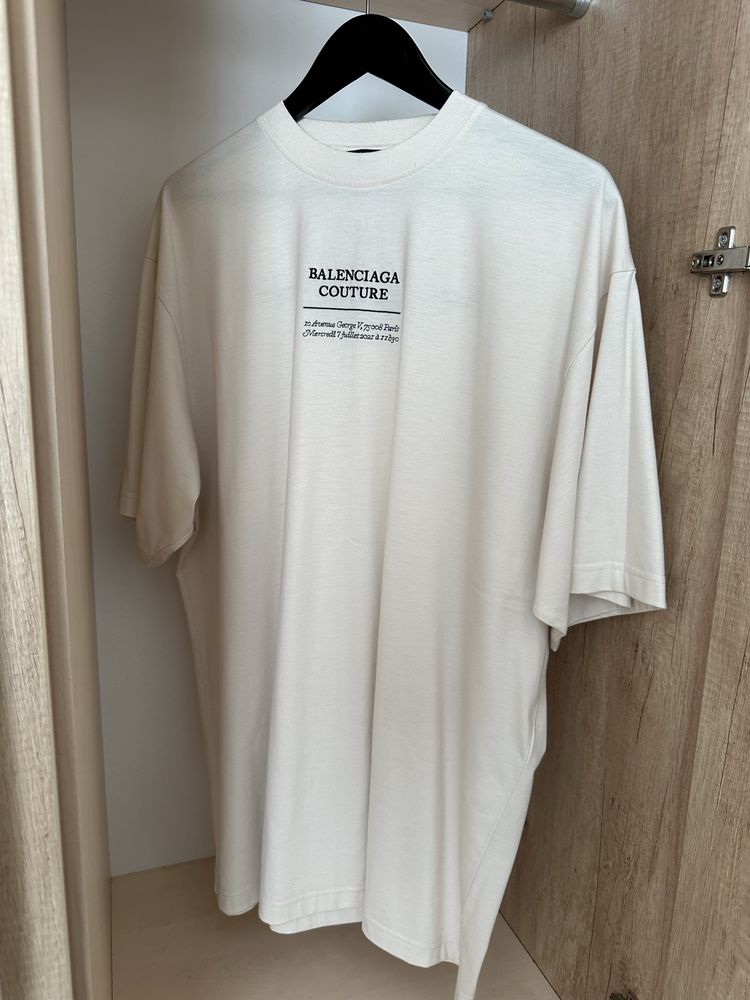 BALENCIAGA - Оригинална мъжка тениска Oversize