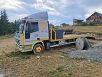 Platforma de transport utilaje. Iveco 7,5 t0 detarata de la 10 to