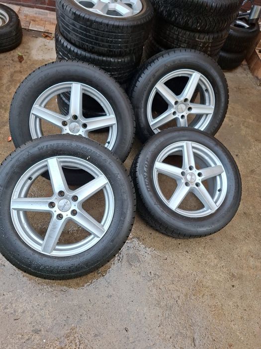 Jante VW/Skoda/Audi R17+Anvelope 215 65 r17 Iarnă 2022