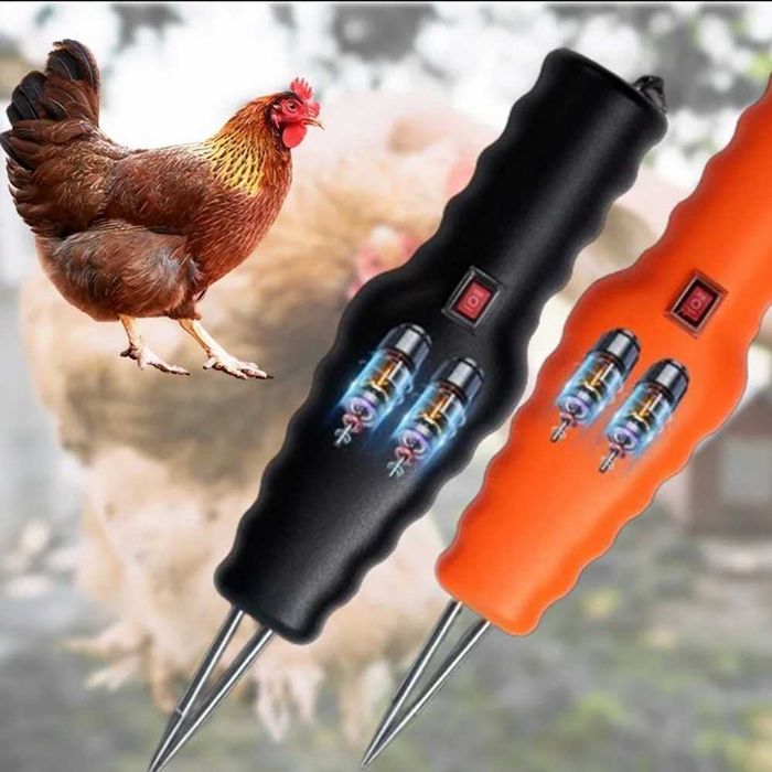 Smulgator electric de pasari, pui, rate, gaste, Portocaliu