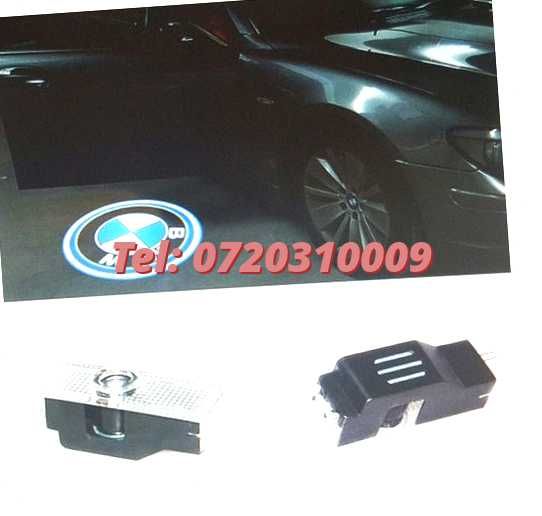 Nou Lampa Logo Model Bmw Portiera  Led Laser emblema sigla Hologr
