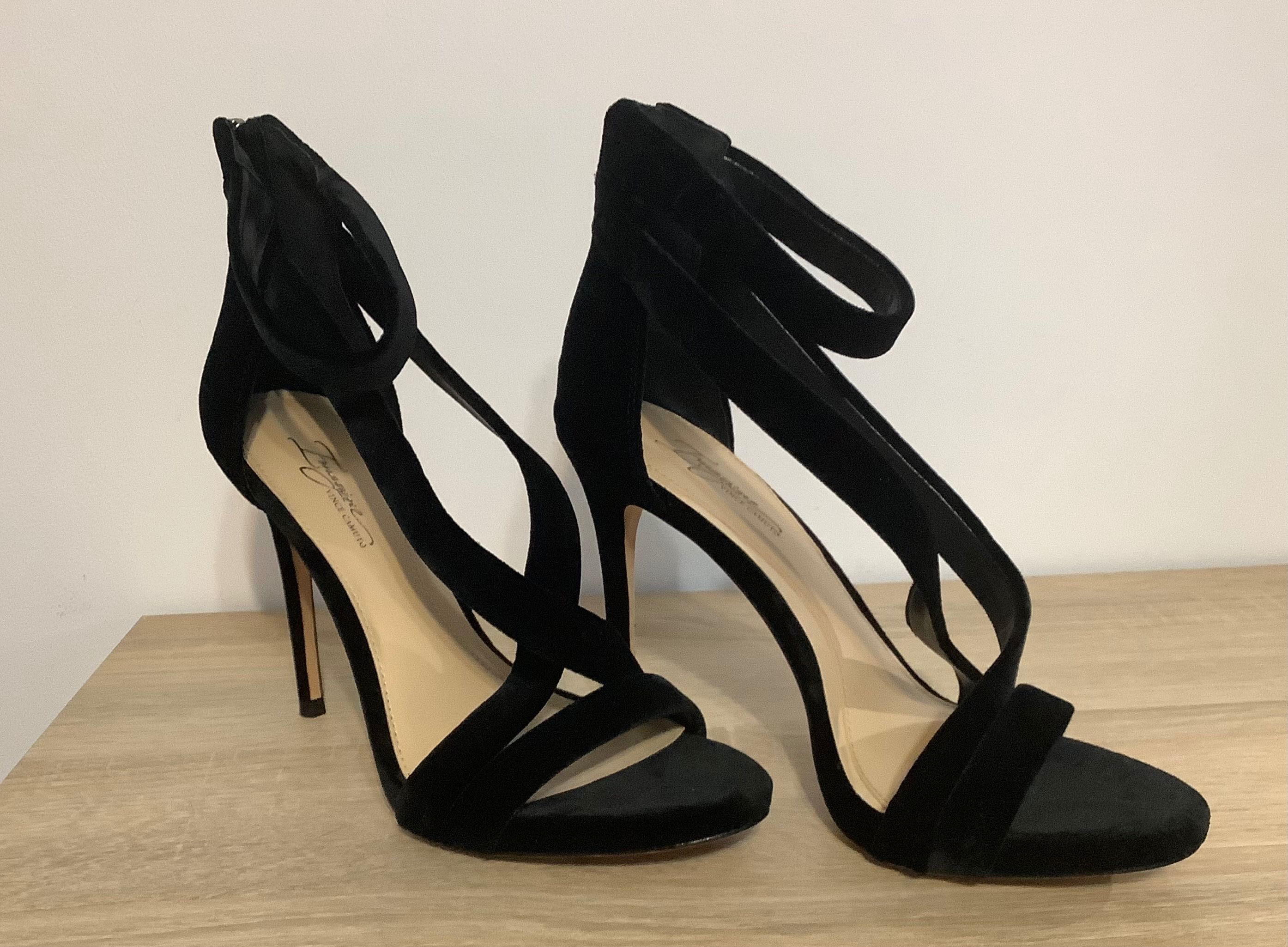 Pantofi dama toc cui, Vince Camuto, noi, nepurtati, negri, cu eticheta