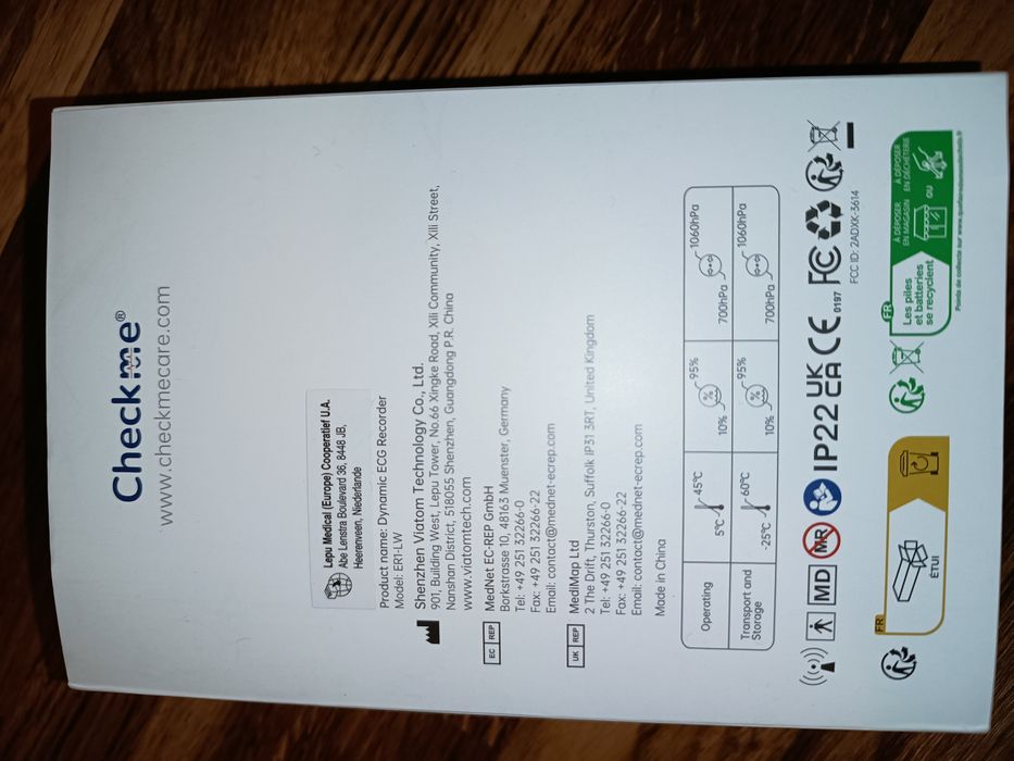 Holter EKG 24 ore Wellue