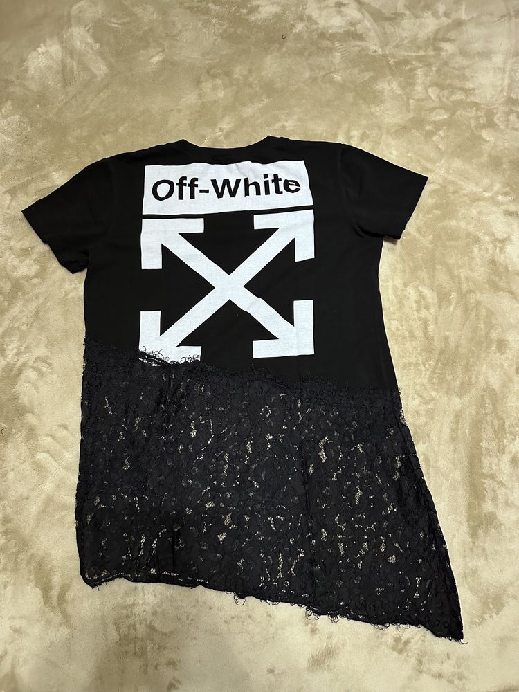 Черна тениска Off-White