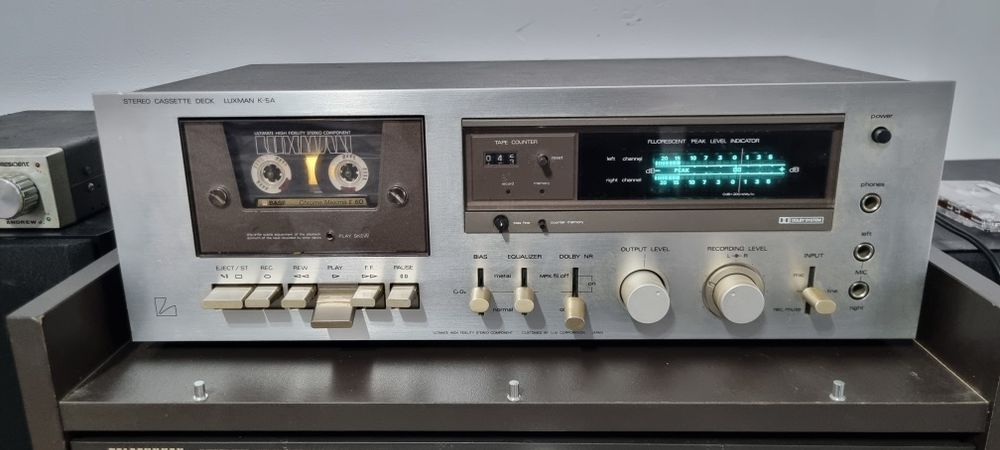 Dublu deck Sony TC WE525 si Luxman K 5A