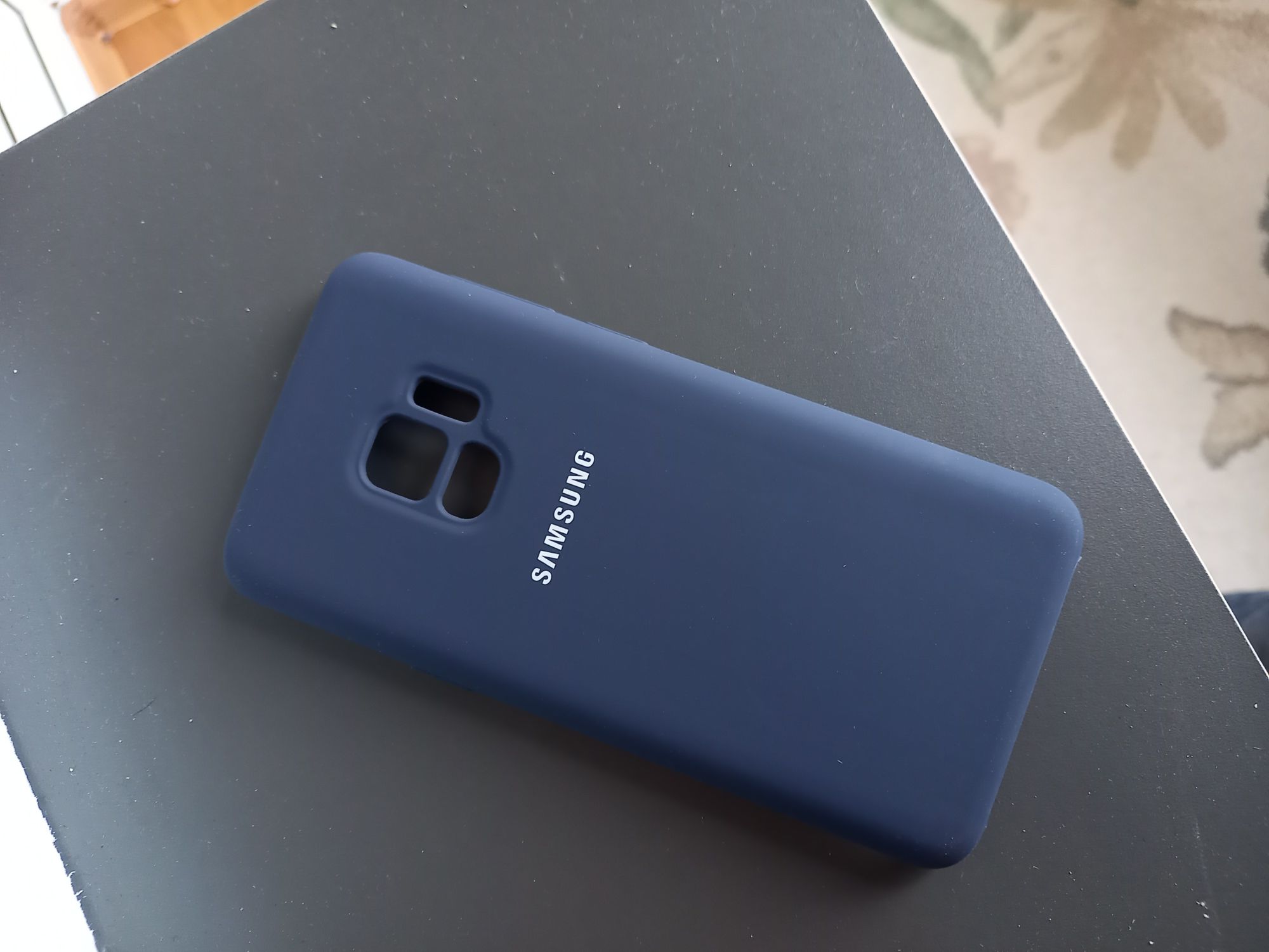 Husa originala samsung galaxy S9  Rosu și albastru