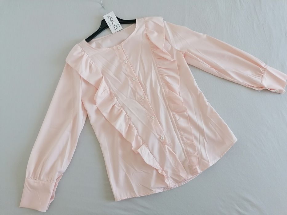 Bluza cu volane L/XL - livrare gratuita