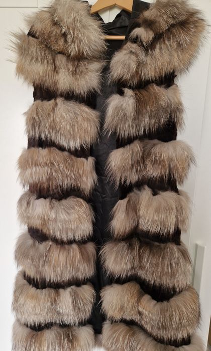 Vesta de blana naturală dama