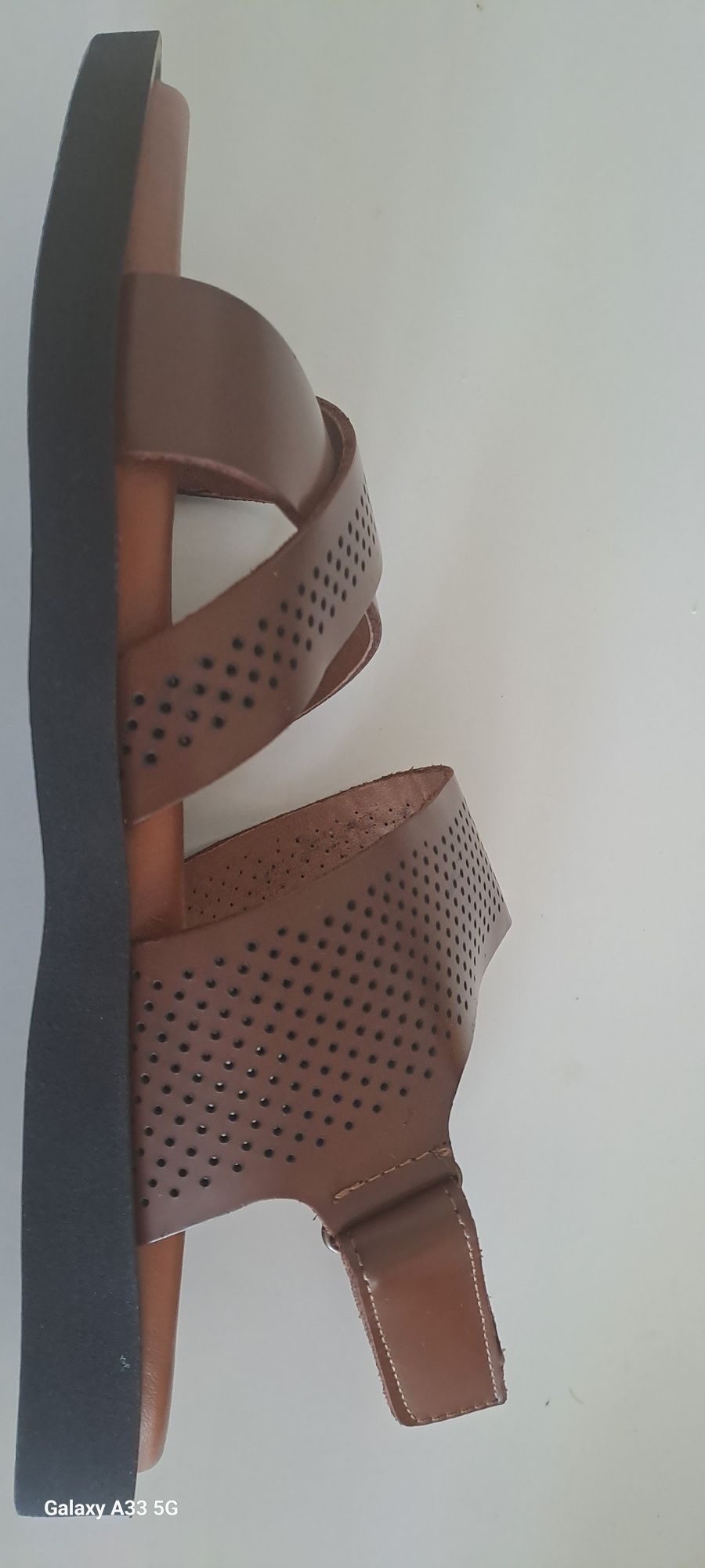 Мужские сандали кожа коричневые 43 размера новые