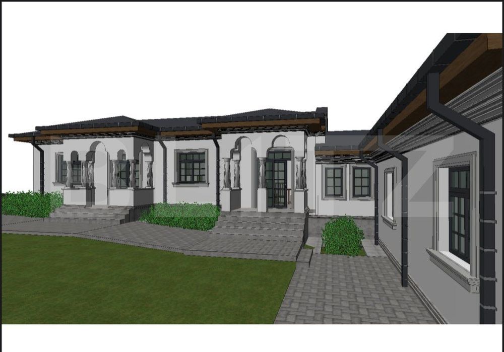 Casa pe parter renovabila cu proiect de extindere, 2101 mp teren, Dalg