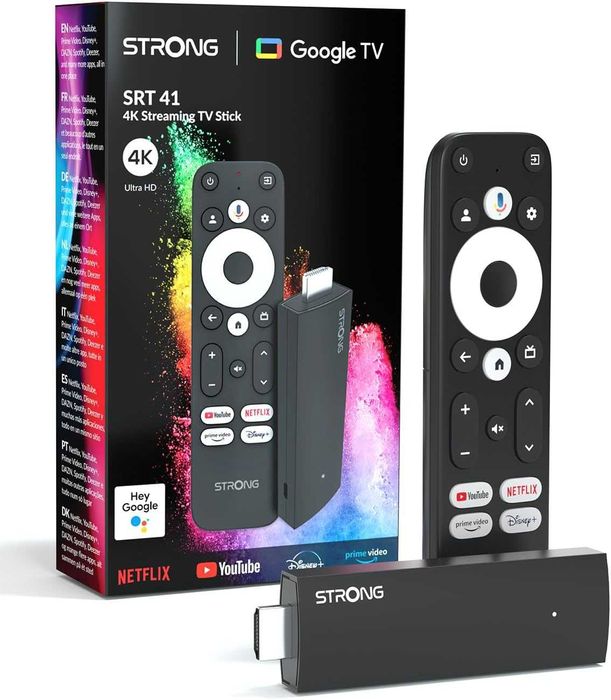 Mediaplayer SRT41 Google TV 4K,sigilat