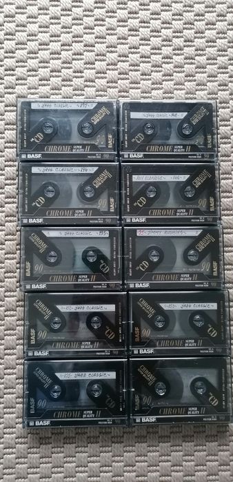 Casete audio BASF crom