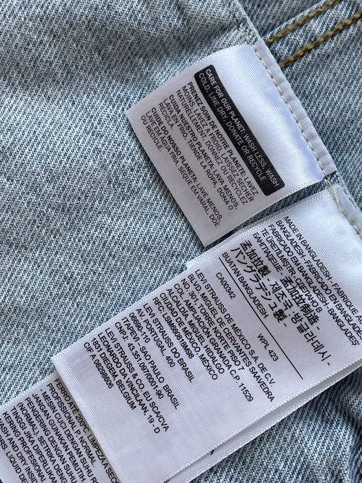 Geaca Blugi LEVIS Trucker Vintage Fit Albastru Barbati | Marime XL