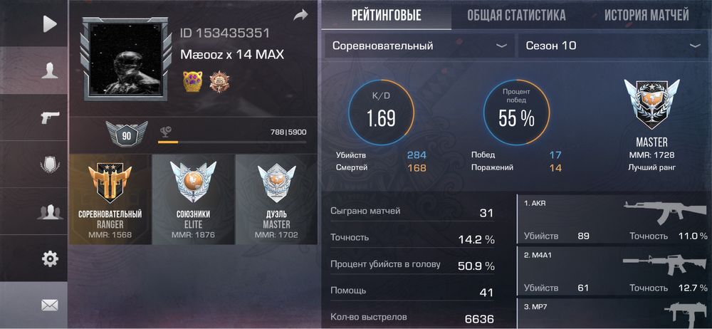 Аккаунт стандофф 2500 голды + клеш рояль