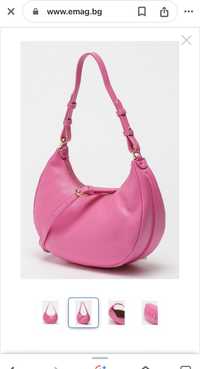 Розова чанта Francesca Rossi