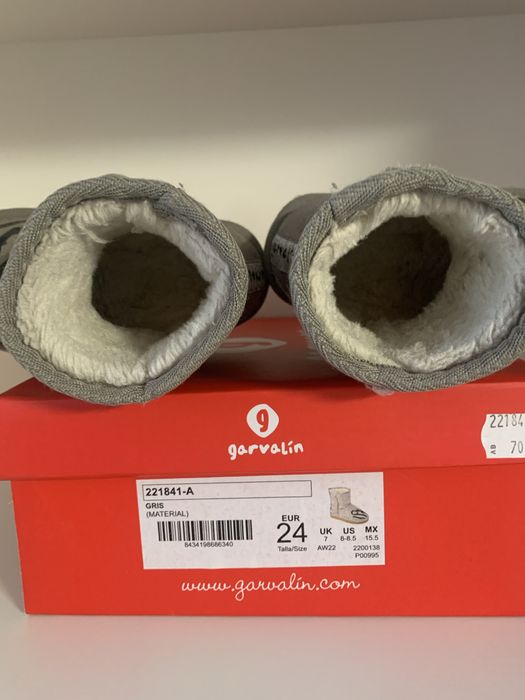 Зимни Ботуши за момиченце Garvalin Zebra 24 номер