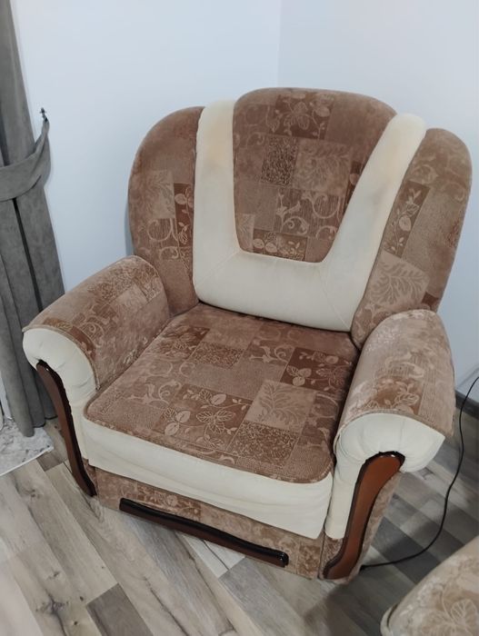 Vand set canapea si fotolii extensibile