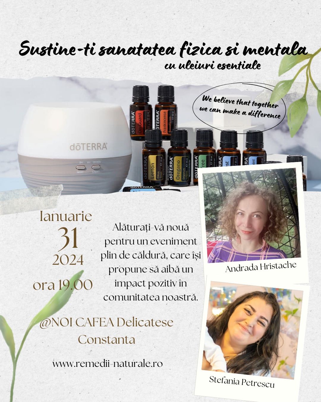 Oportunitate afaceri uleiuri doTerra