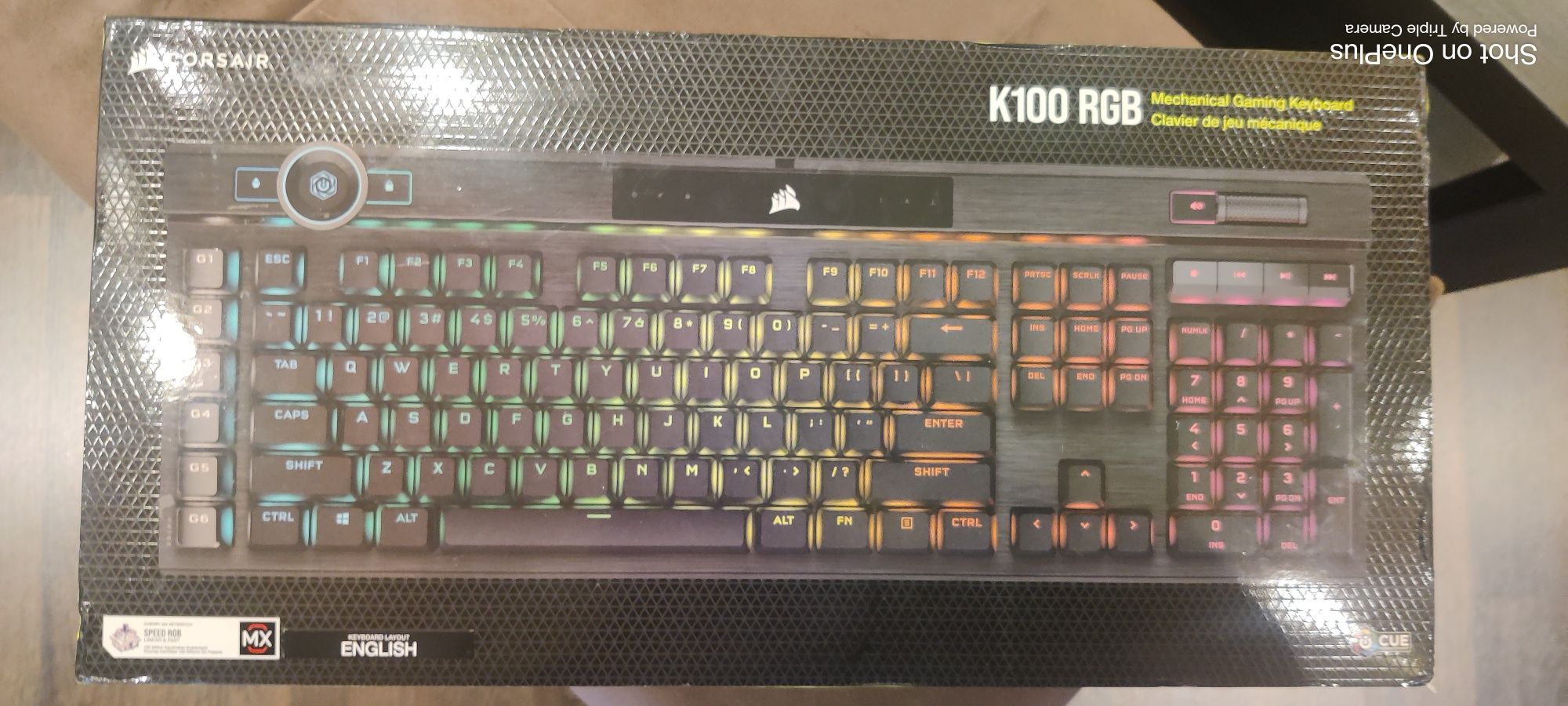 Клавиатура Corsair K100 RGB