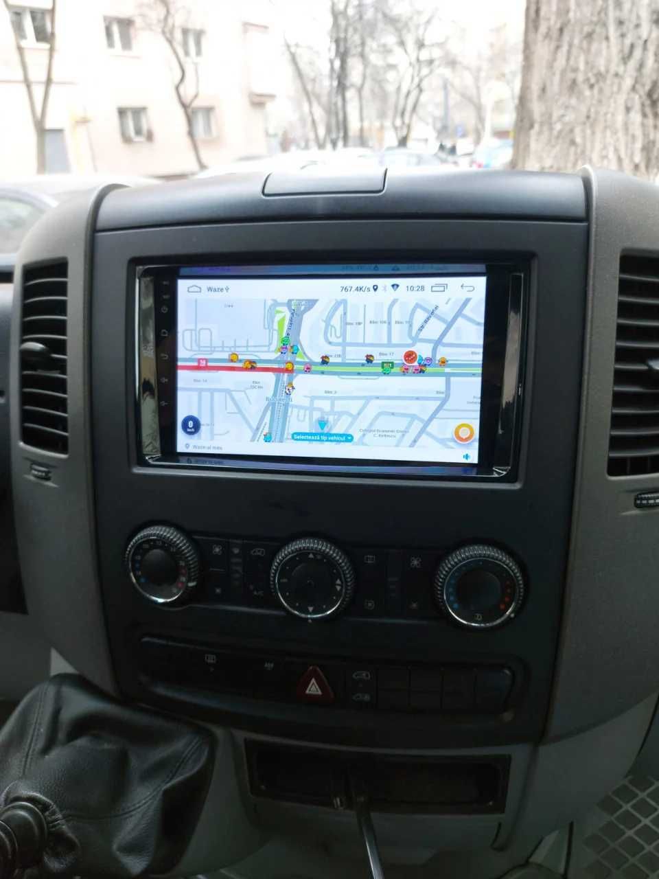 Navigatie Android Mercedes Sprinter Vito Viano VW Crafter 1-8 GB RAM